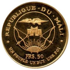 50 Francs President Modibo Keita, `1967`