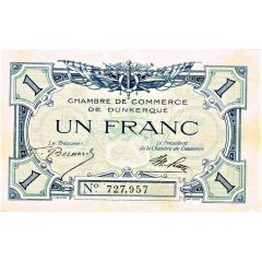 1 Franc - Chambre de Commerce de Dunkerque 59