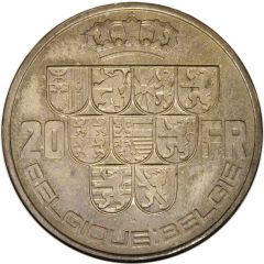 20 Francs - Léopold III Pattern Strike