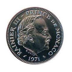 5 Francs - Rainier III Trial
