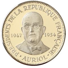 Token - Présidents de la République Française Auriol