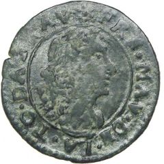 Denier Tournois - Frédéric-Maurice de la tour d`Auvergne Wig