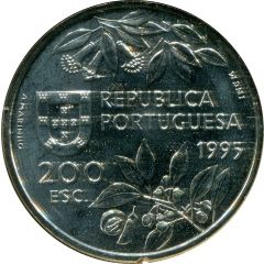 200 Escudos Molluques, Silver