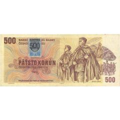 500 Korún Provisional Note