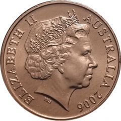 2 Cents - Elizabeth II 4th Portrait