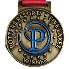 Award - Potters Resort Winner's Medal Five Lakes