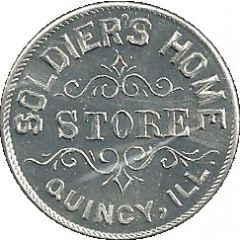 50 Cents - Soldier's Home Store Quincy, ILL.