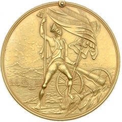 Award - George III Honourable East India Company Medal, gold