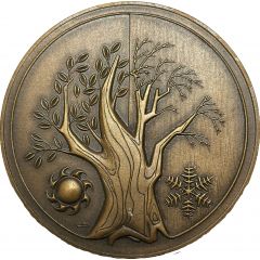 Medal - Franklin Mint Annual Calendar Tree of Life