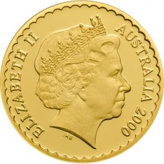 100 Dollars - Elizabeth II 4th Portrait - Cooktown Orchid - Gold Bullion Coin