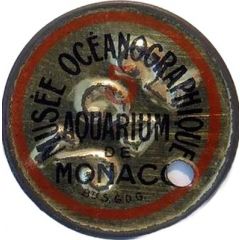 Jeton de vestiare - Musée Océanographique de Monaco