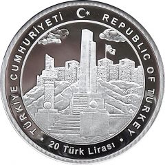 20 Lira 100th Anniversary of Gaziantep