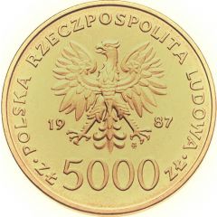 5000 Zlotys Papal Visit, Trial Strike