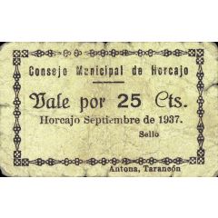 25 Céntimos Horcajo