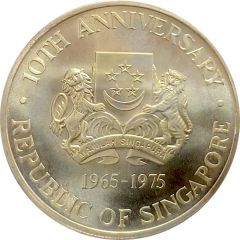 10 Dollars 10th Anniversary of Independence