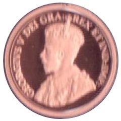 1 Cent In the name of George V, Voyageur