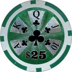 25 Dollars Poker Chip