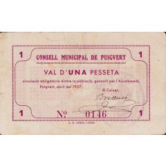 1 Peseta Puigvert