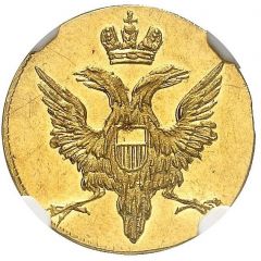 1 Schilling Gold Pattern