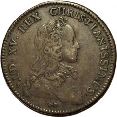 Jeton - Louis XV - Trésor Royal, `Stabit Honos et Gratia Vivax`