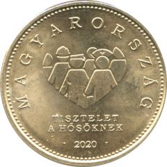 20 Forint Tribute to the heroes