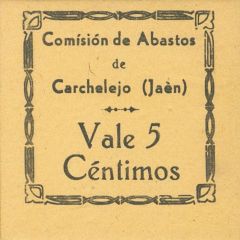 5 Céntimos Carchelejo