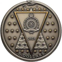 5 Dollars - Charles III Homunculus Paracelsus