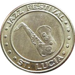Token - Caribbean Mint St. Lucia - Jazz Festival