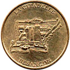 Monnaie de Paris Tourist Token - Besançon La citadelle
