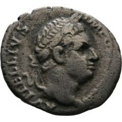 Denarius - Vitellius I O MAX CAPITOLINVS, Jupiter