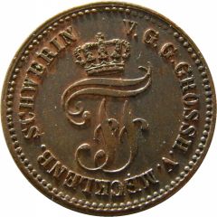1 Pfennig - Frederick Francis II