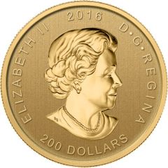 200 Dollars - Elizabeth II Roaring Grizzly