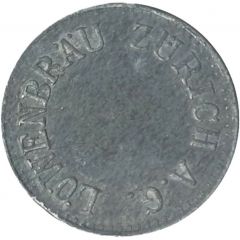 Beer Token - Löwenbräu Zurich, zinc