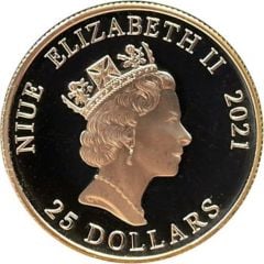 25 Dollars - Elizabeth II Lotus