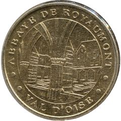Monnaie de Paris Tourist Token - Val-d’Oise Abbaye de Royaumont