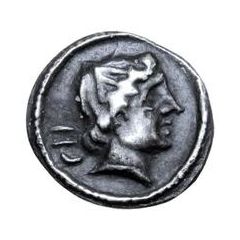 Silver 2 1/2 Asses Female head series I