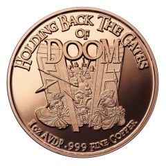 1 oz Copper Gates of Doom