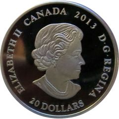 20 Dollars - Elizabeth II Red Impression