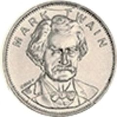 Token - Shell's Famous Facts and Faces Game Mark Twain