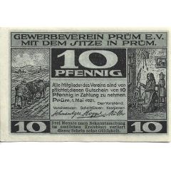 10 Pfennig Gewerbeverein