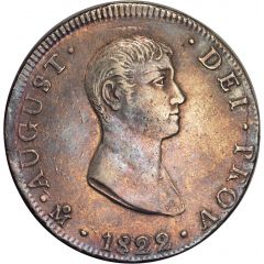 8 Reales - Agustín I
