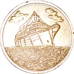 25 Token - Carnival Cruise Lines Brass