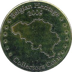 Belgian Heritage Collectors Coin - Paradisio