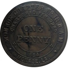 1 Penny - Monroe Chapter № 18 Monroe, Louisiana