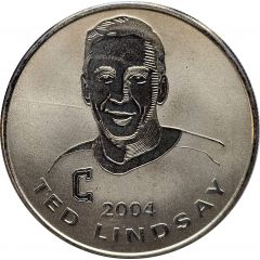 Medallion - 2004 NHL All-Stars Ted Lindsay