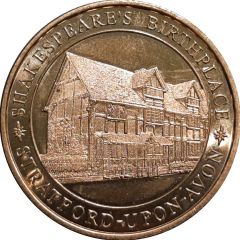 Medal - William Shakespeare`s Birthplace