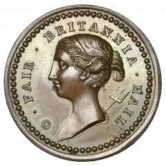 Medal - George II Capture of Gorée, bronze