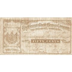50 Cents Brown print