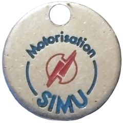 jeton de chariot - Motorisation SIMU
