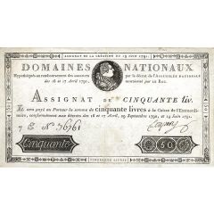 50 Livres Assignat